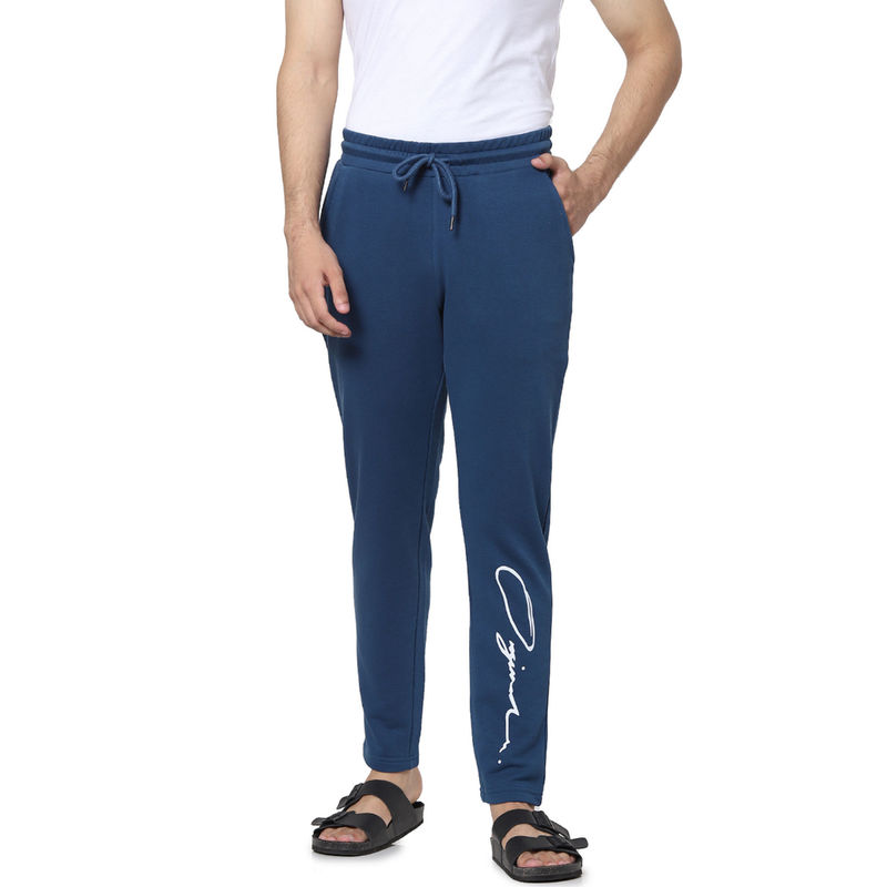Jack & Jones Men Solid Casual Trackpants (XL)