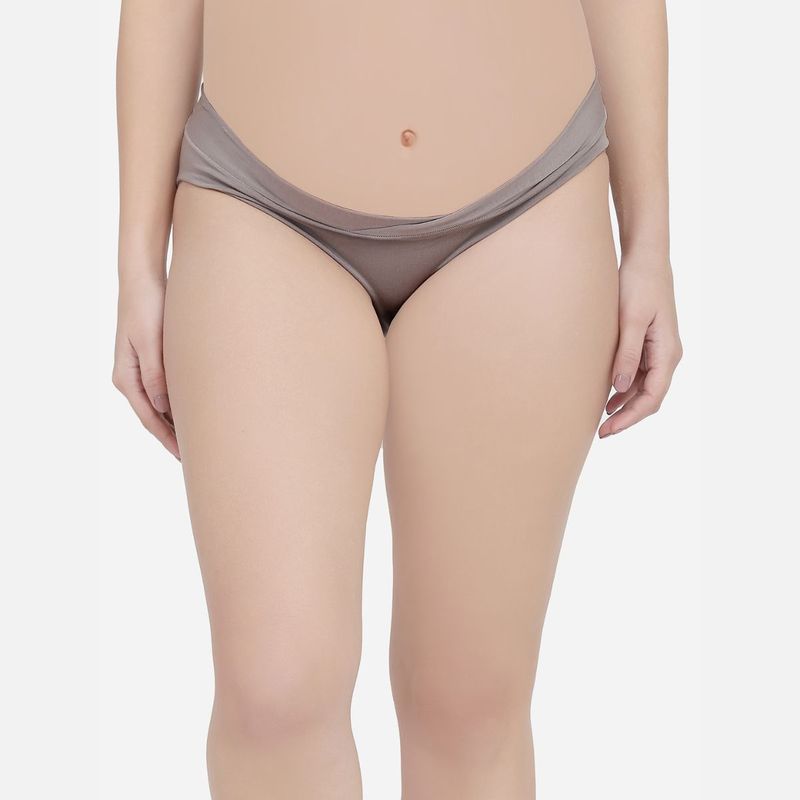 Mamma Presto Low Rise Maternity Panty - Grey (M)