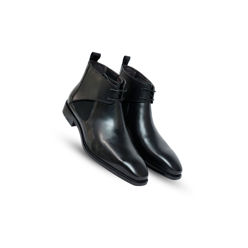 Vantier Stanford Black Chukka Boots (UK 12)