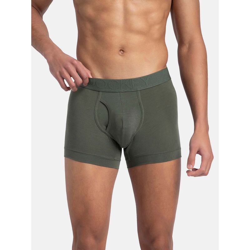 Jockey Lm02 Men Environment Friendly Tencel Lyocell Fiber Trunk - Thyme (S)