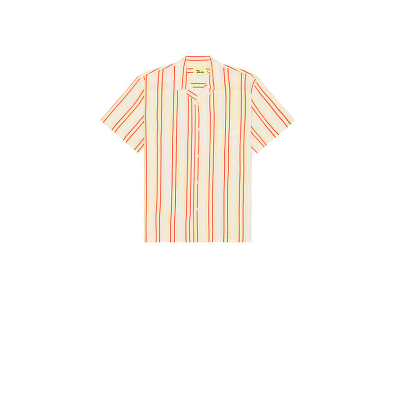 Duvin Design Stripe Leisure Stretch Button Up Shirt (L)