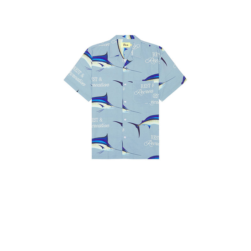 Duvin Design Marlin Leisure Stretch Button Up Shirt (M)
