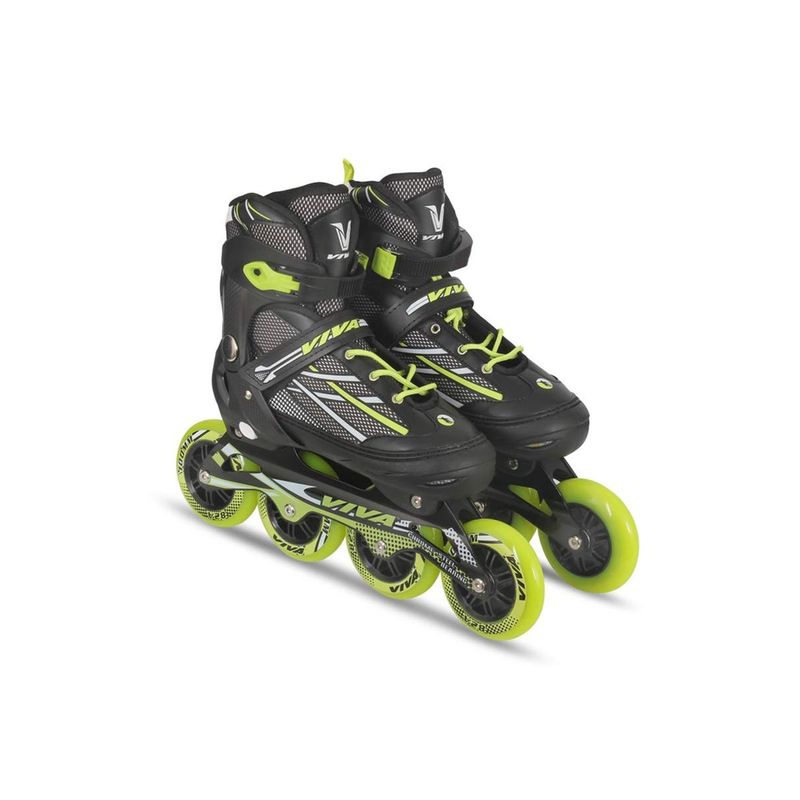 Viva Skates 100mm Inline Skates UK Size 7 10 Adjustable