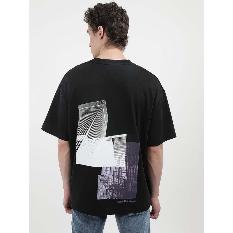 Calvin Klein Black Oversized Fit T-Shirt (XS)