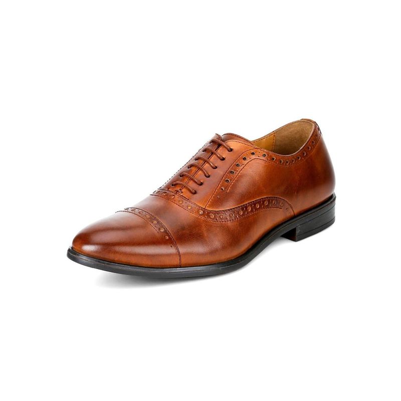 Churchill & Company Tan Oxford European Leather Formal Shoe (UK 6)
