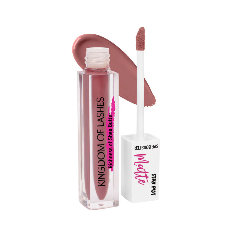 Kingdom Of Lashes Stay Put Matte Liquid Lipstick - Be Empowered