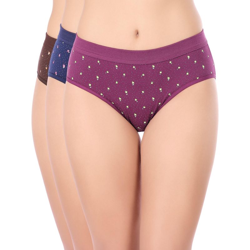 Bodycare Multi-Color Printed Regular Briefs (M)