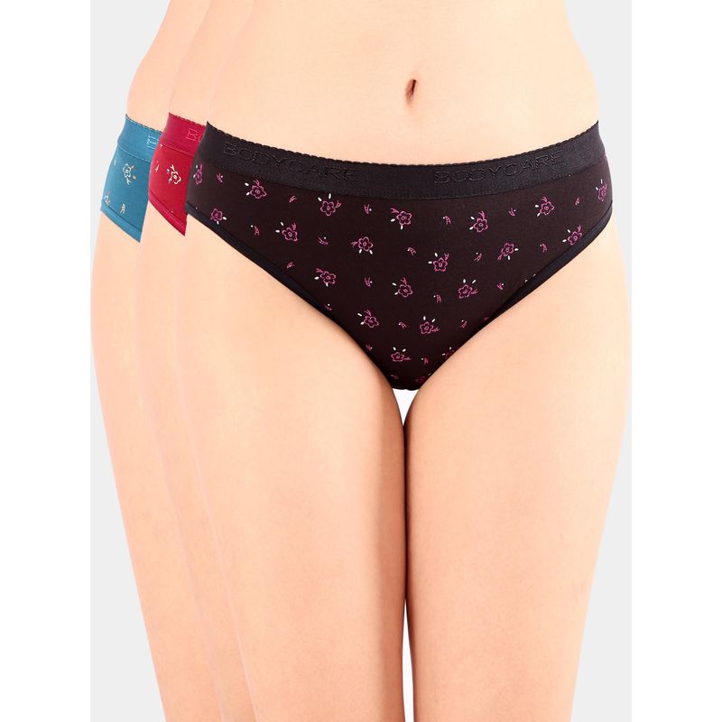 Bodycare Multi-Color Printed Regular Briefs (M)