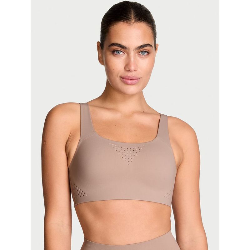 Victoria's Secret Beige Featherweight Max Sports Bra (40DDD)