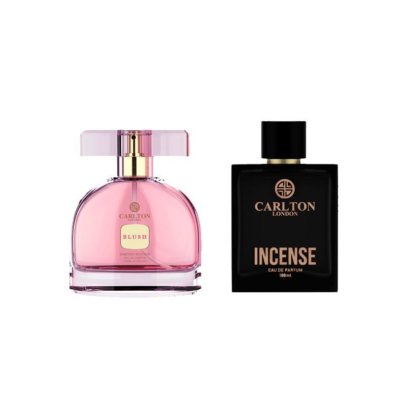 Buy Carlton London Perfume Women Blush & Men Incense EDP Perfume Combo ...