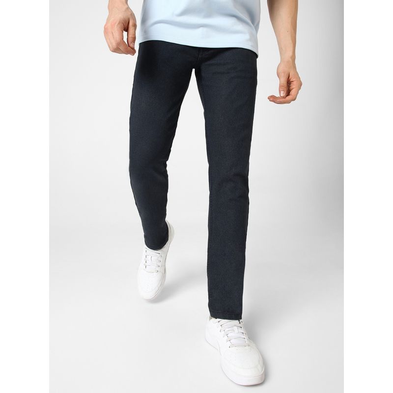 Urbano Fashion Men Dark Grey Slim Fit Denim Jeans Stretchable (36)