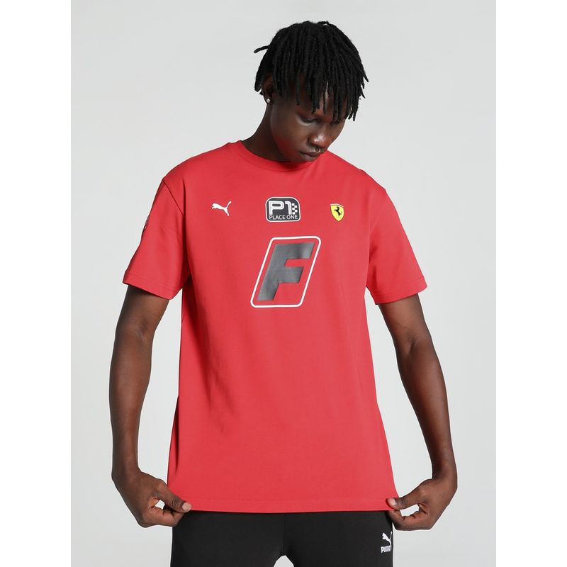 Puma ferrari red t shirt outlet