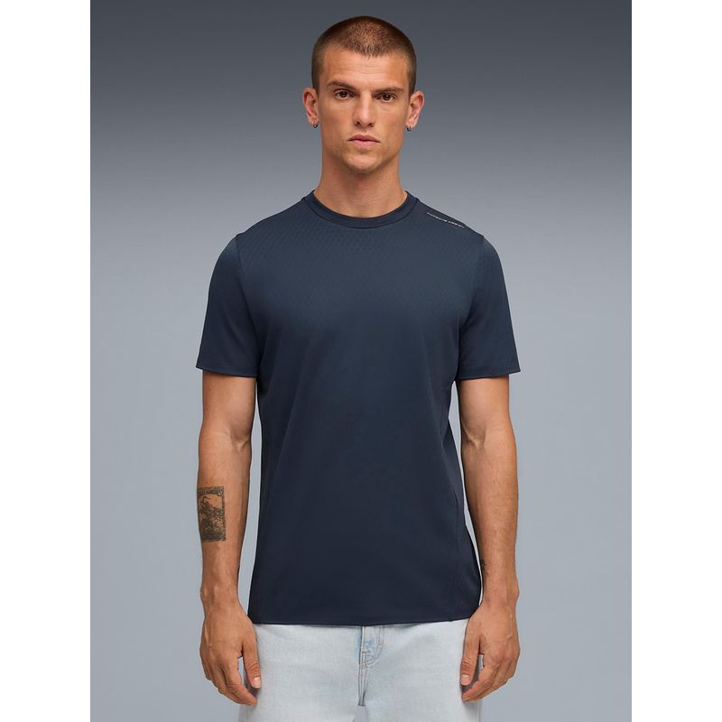 Puma Porsche Design Men's Performance Motorsport Carbon T-Shirt - Blue (XS)