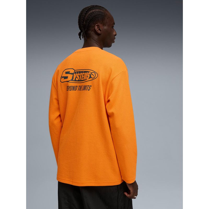 Puma Future Archive Relaxed Long Sleeve T-Shirt - Orange (XS)