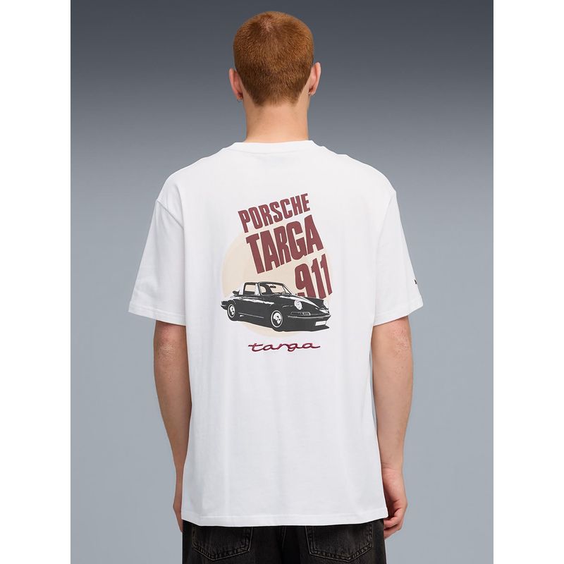 Puma Porsche Legacy Targa Men's T-Shirt - White (XS)