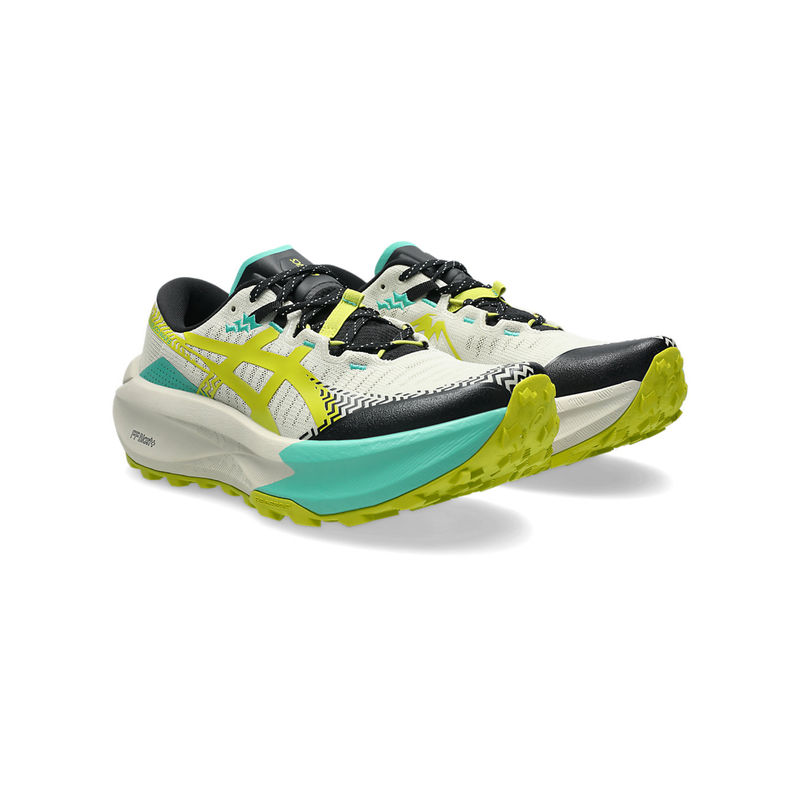 ASICS Men Green TRABUCO MAX 5 Running Shoes (UK 9)