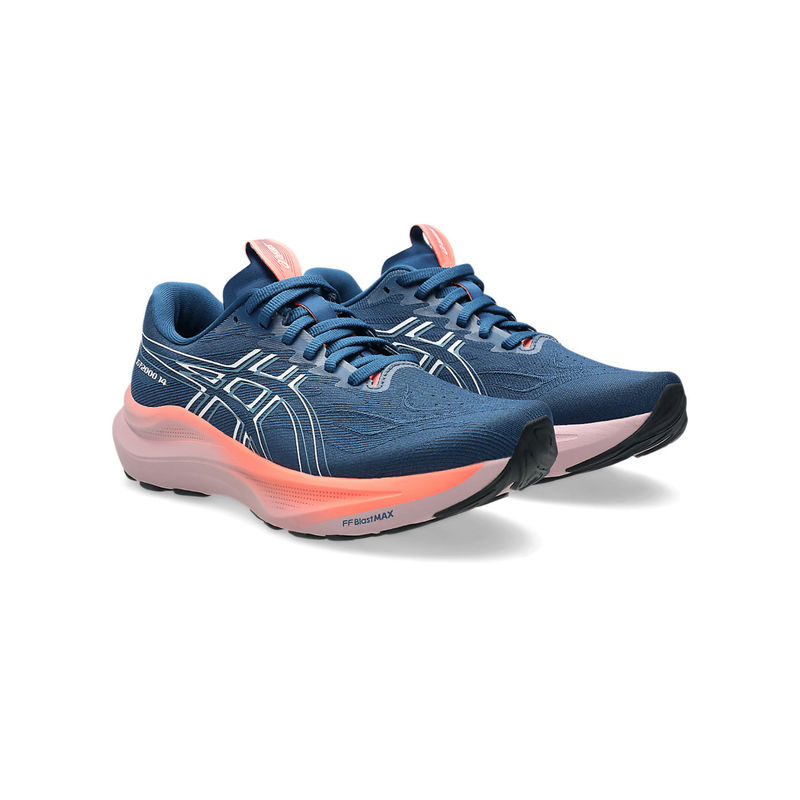 ASICS Women Navy Blue GT-2000 14 Running Shoes (UK 3)