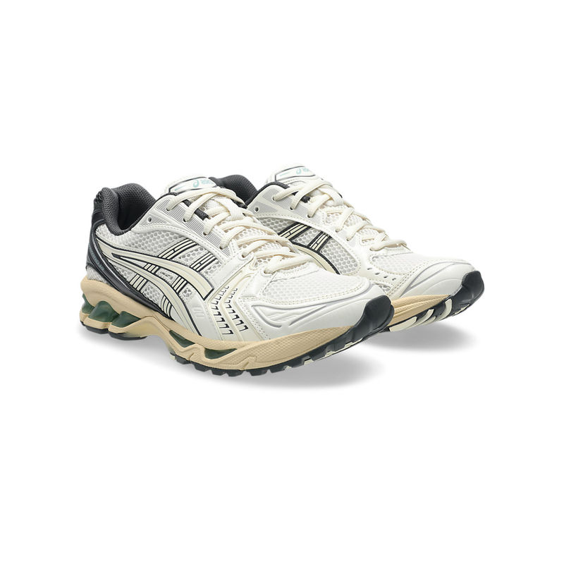 ASICS Unisex Cream GEL-KAYANO 14 Sneakers (UK 3)