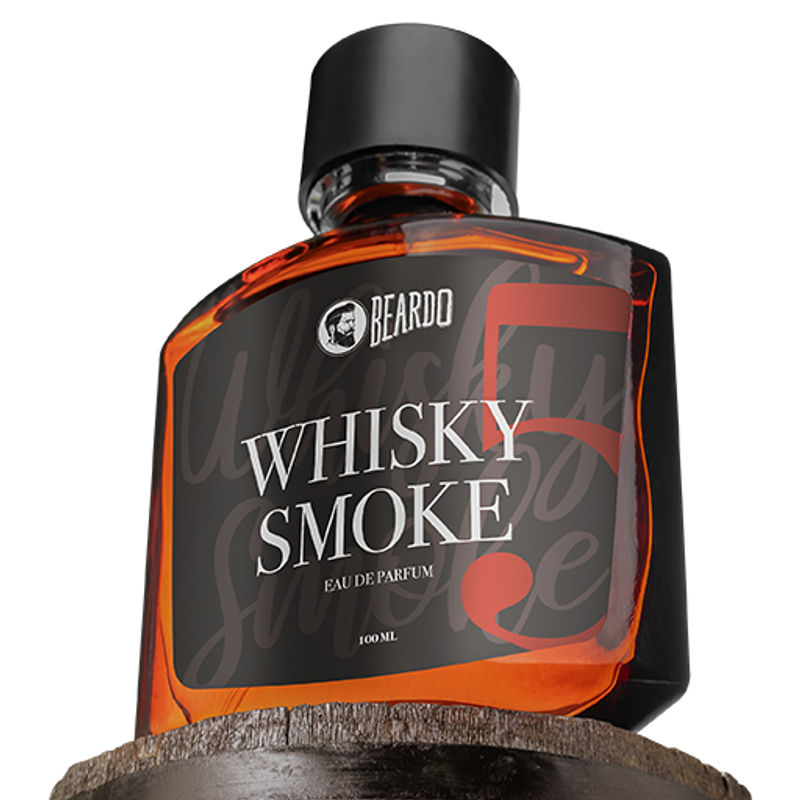 Beardo Whisky Smoke Perfume for Men, EDP Strong & Long Lasting Spicy, Woody - Oudh