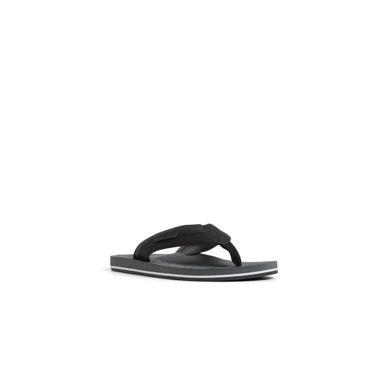 Aldo Kegana Mens Black Flipflops (UK 8)