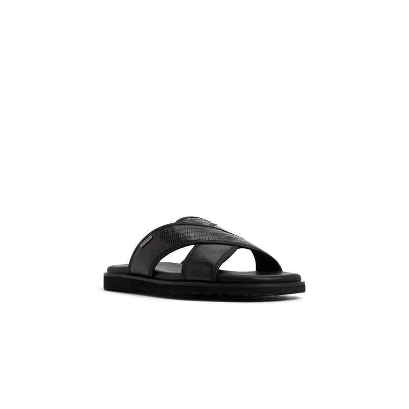 Aldo Olinoa Mens Black Sandals (UK 7)