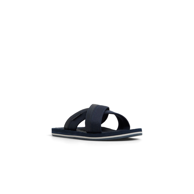 Aldo Totia Mens Navy Sliders (UK 8)