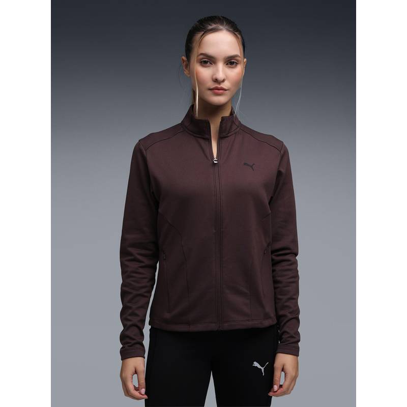 Puma Cloudspun Women's Branded Training Brown Jacket (XS)