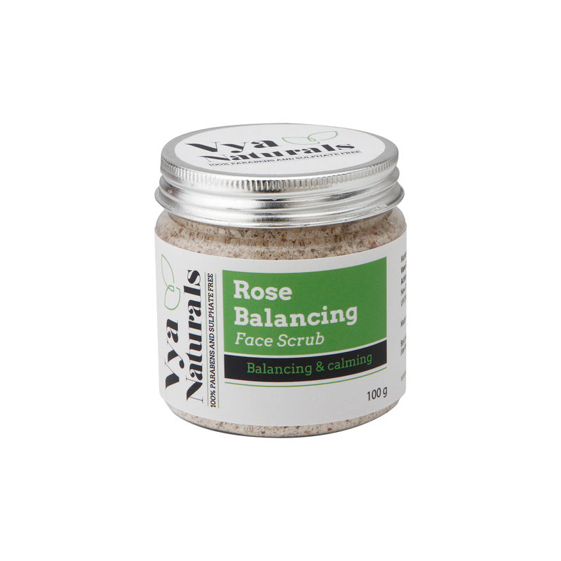 Vya Naturals Rose Facial Scrub