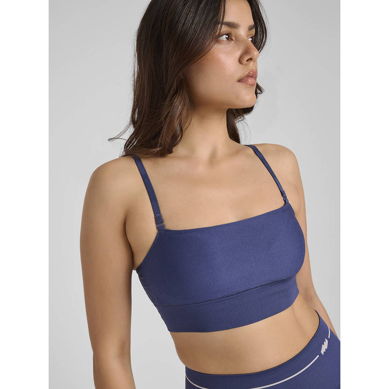 FEIER Navy Blue Breeze Bandeau Bra (S)