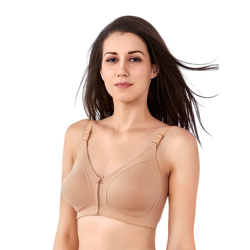 Bralux Full Coverage Non-Padded Non-Wired Seamless Bra (40C)