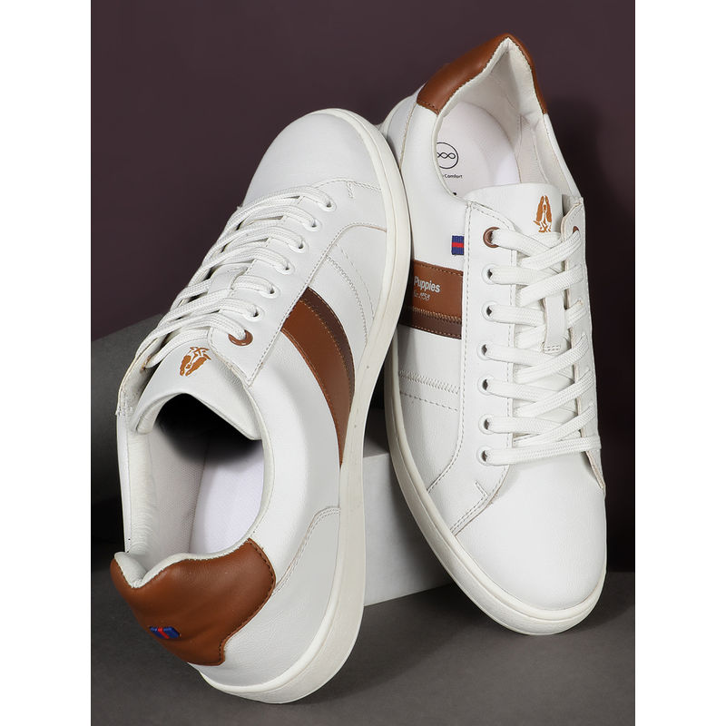 Hush Puppies Men Casual Sneakers White (UK 11)