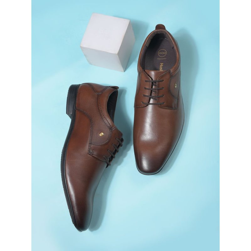 Hush Puppies Men Formal Derbies Brown (UK 10)