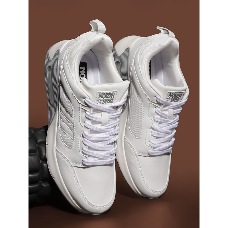North Star Men Casual Sneakers White (UK 6)