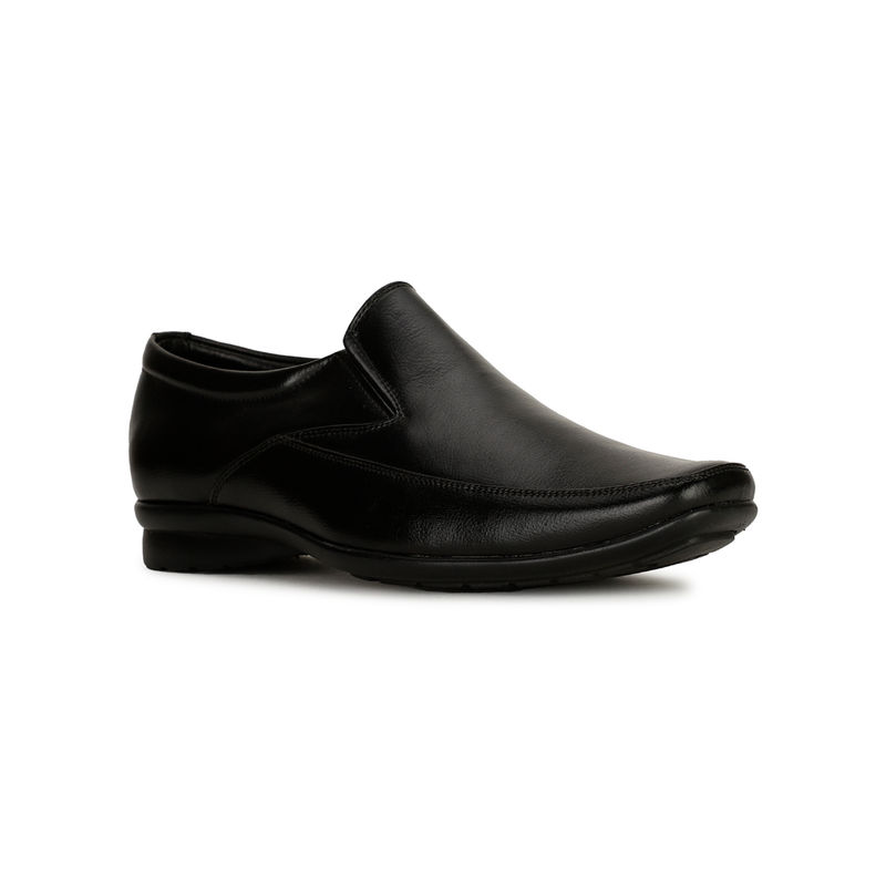 Bata Men Casual Slip-On Black Loafers (UK 7)