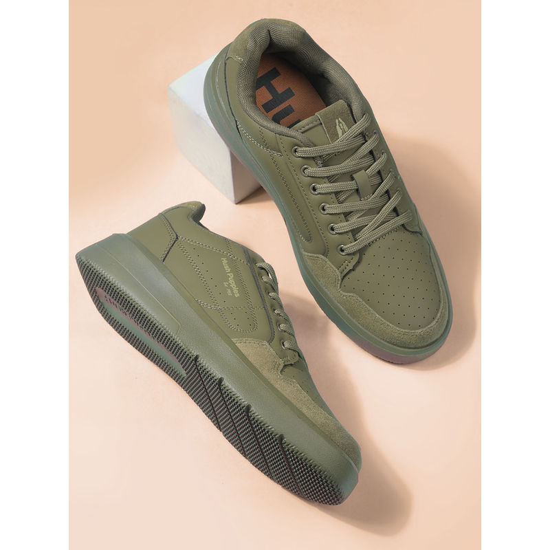 Hush Puppies Men Casual Sneakers Green (UK 7)