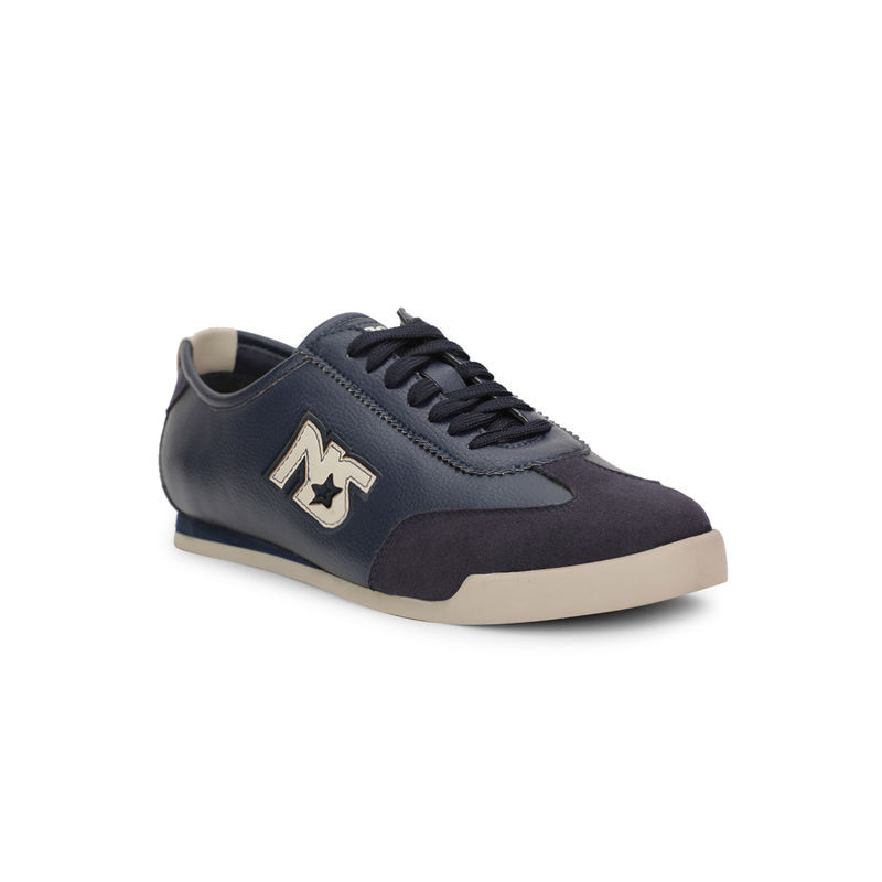 North Star Men Casual Sneakers Navy Blue (UK 8)