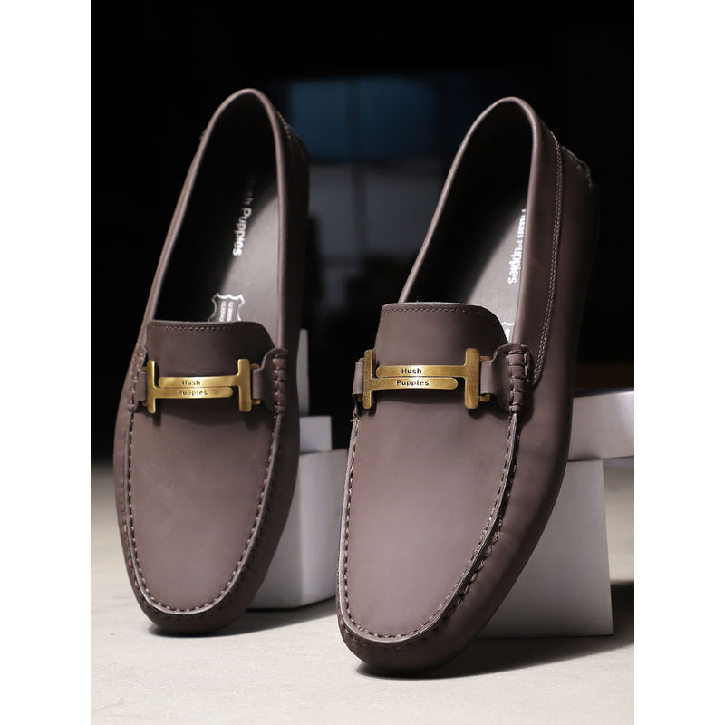 Hush Puppies Men Casual Loafers Brown (UK 8)
