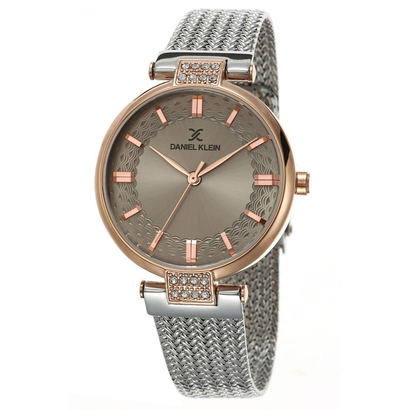 Daniel Klein Ladies 3 Hands Two-Tone Rose Gold Watch main image 1