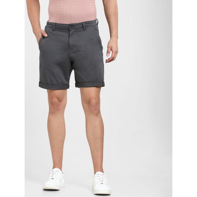 SELECTED HOMME Grey Mid Rise Shorts (S)