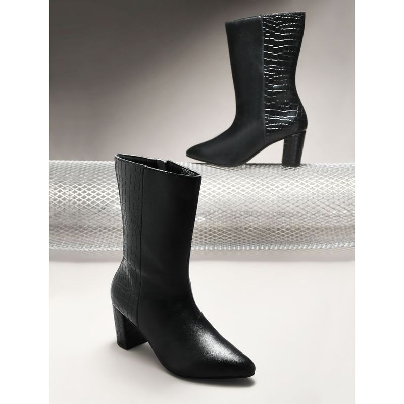 CLOG LONDON Women Black Casual Boots (EU 36)