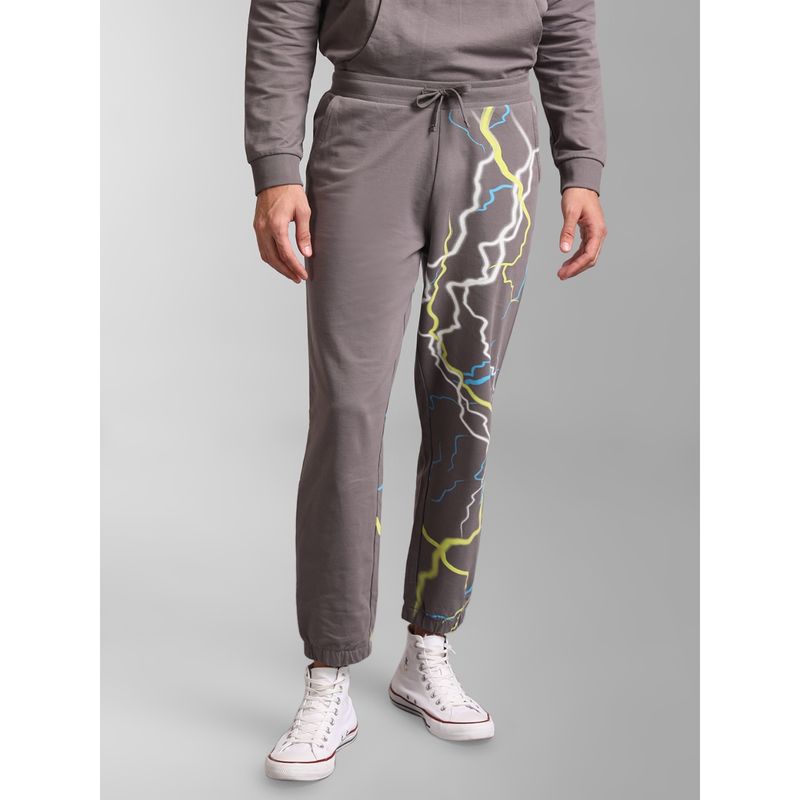 KAZO Lightning Grey Men Joggers (34)