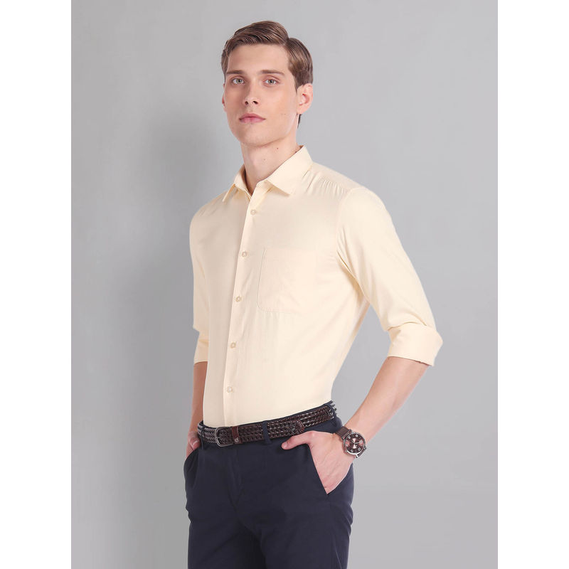 AD By Arvind Textured Dobby Shirt (40)