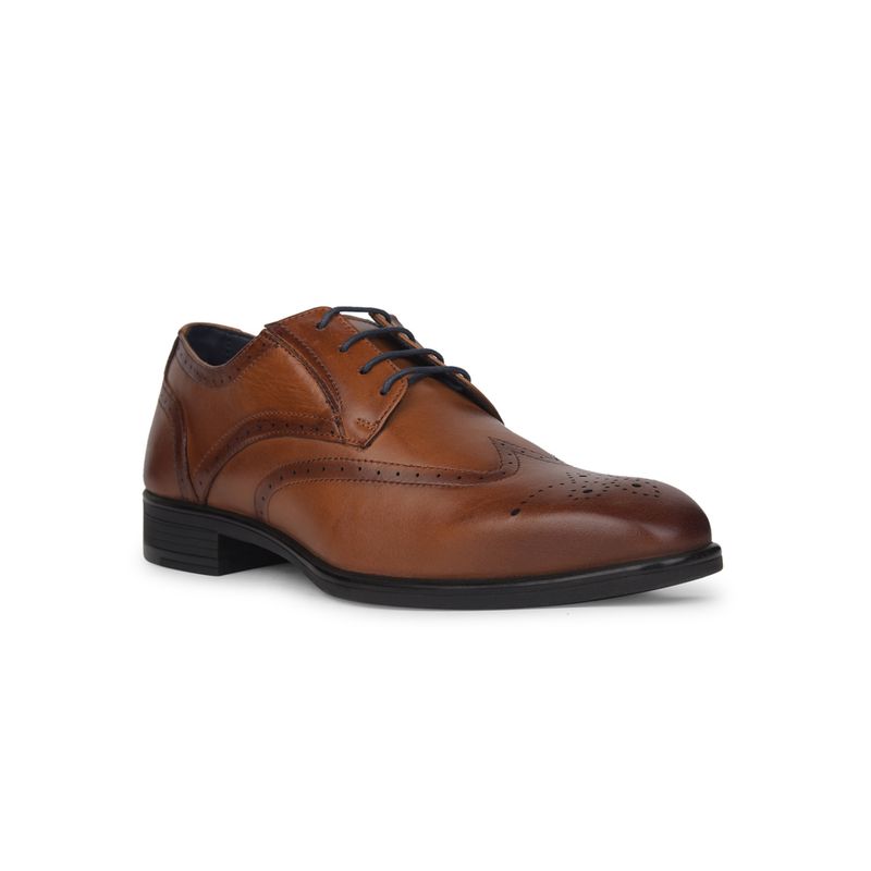 Red Label Men Tan Brogues (UK 8)