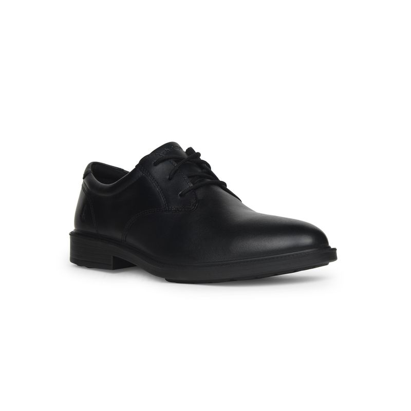Hush Puppies Men Black Derbies (UK 7)