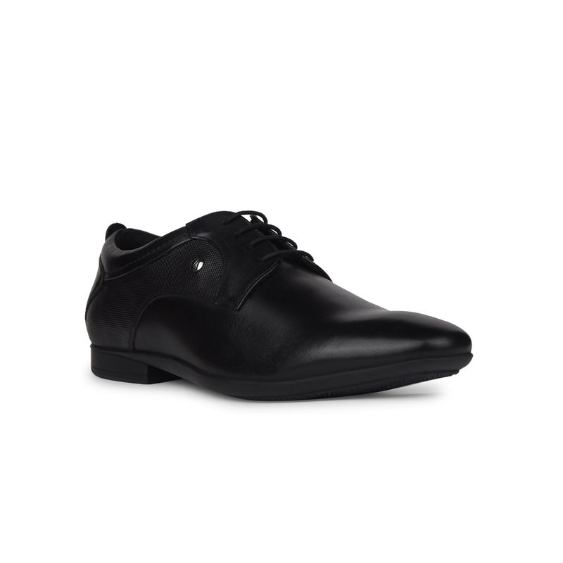 Hush Puppies Men Black Derbies (UK 8)