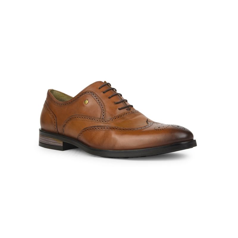 Hush Puppies Men Tan Brogues (UK 9)