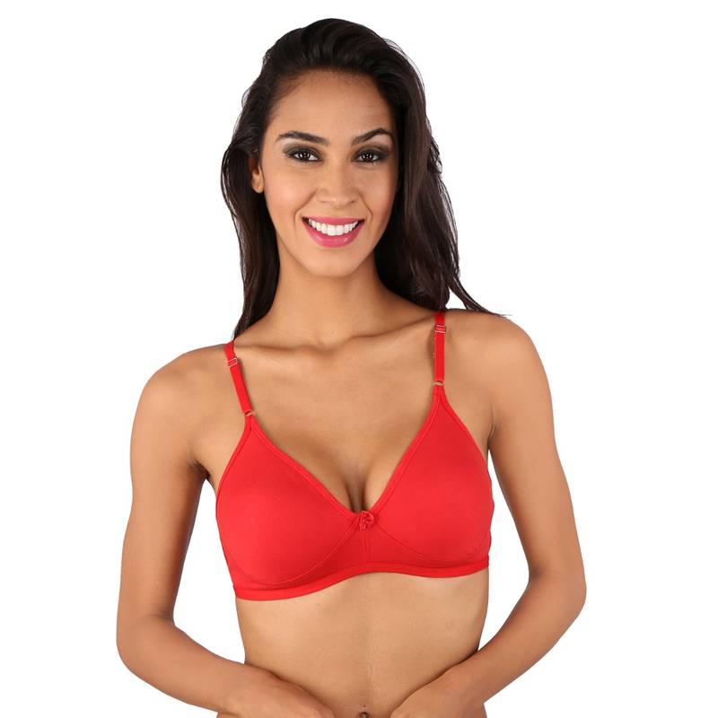Bralux Dolly T-Shirt Bra Red (30B)
