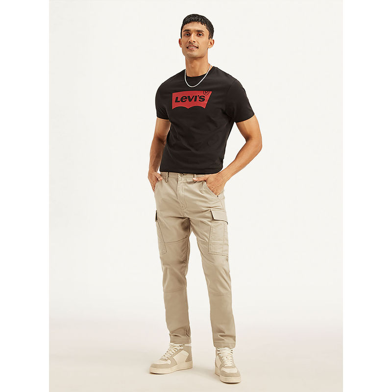 Levi's Beige Solid Slim Fit Cargo (34)