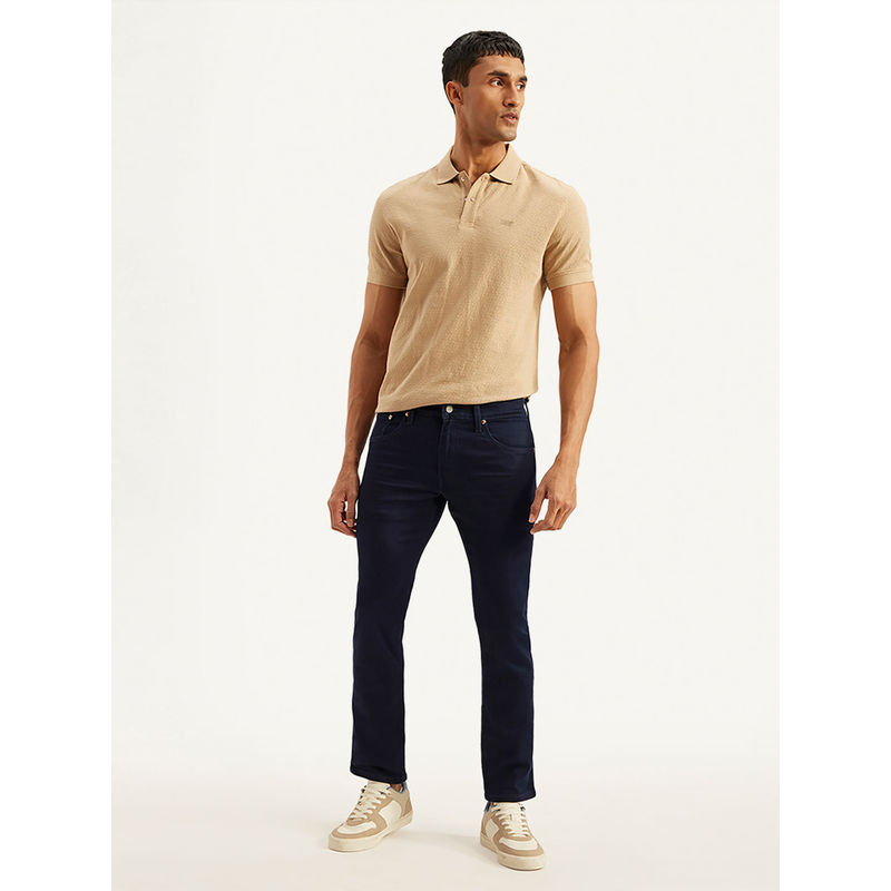 Levi's Blue Solid Slim Fit Jeans (32)