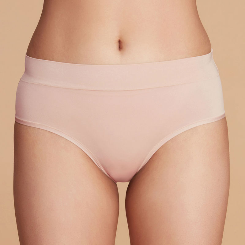 Nykd by Nykaa 4 Way Stretch Hipster Panty - Nyp342 - Rose (L)